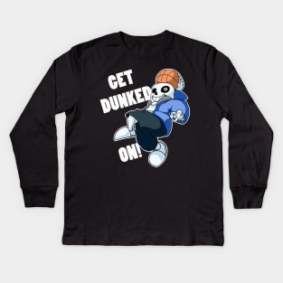 Undertale Get Dunked On Kids Long Sleeve T-Shirt